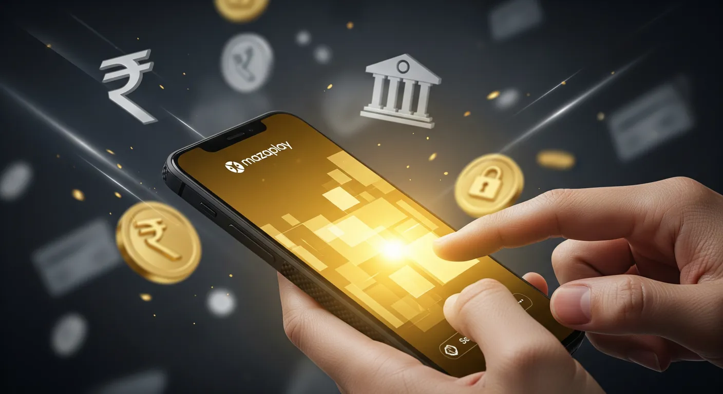 INR Deposits & Withdrawals on Mazaplay: How It Works